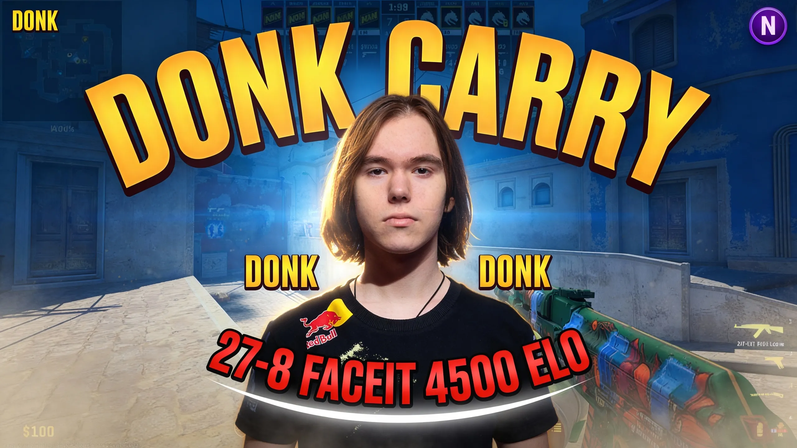 Gaming thumbnail example